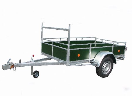 Aanhangwagen enkelas 500 kg