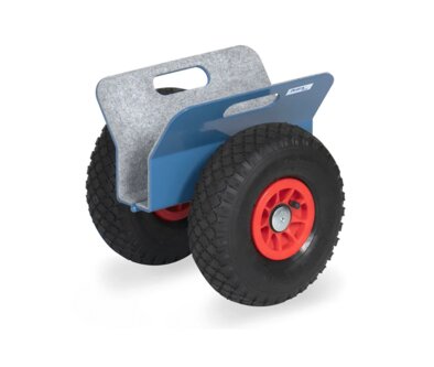 Platenwagen met luchtbanden